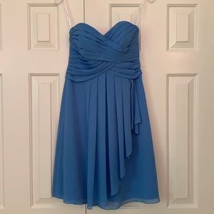 Beautiful blue cocktail dress